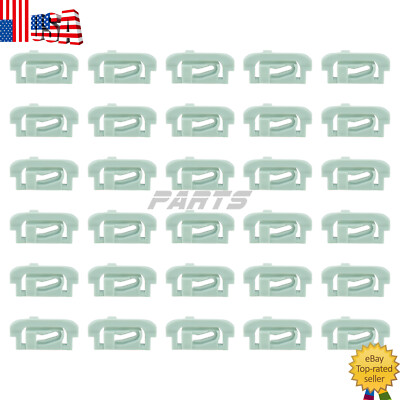 Online Auto Supply Windshield & Rear Window Trim Molding Clips – 20-Piece Set (#023) For AMC, Vintage