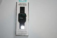 X-Doria Black Stainless Steel Mesh Band 38mm Apple Watch Compatible BLACK NEW