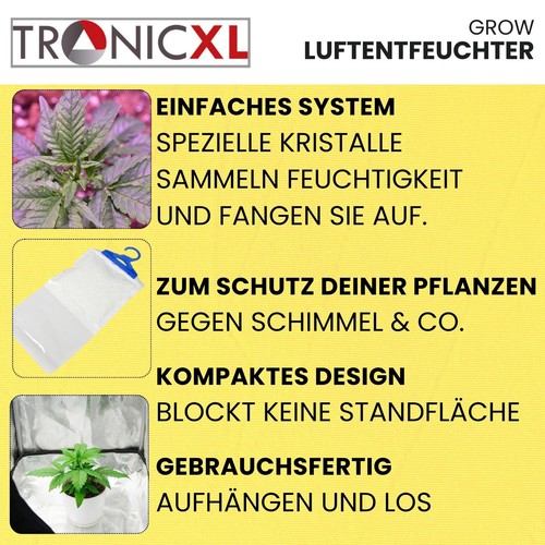 16 x Luftentfeuchter für Grow Box Ernte Zubehör Zelt Schrank Klima Regelung - Bild 5 von 6