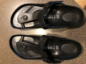 rubber birkenstock gizeh