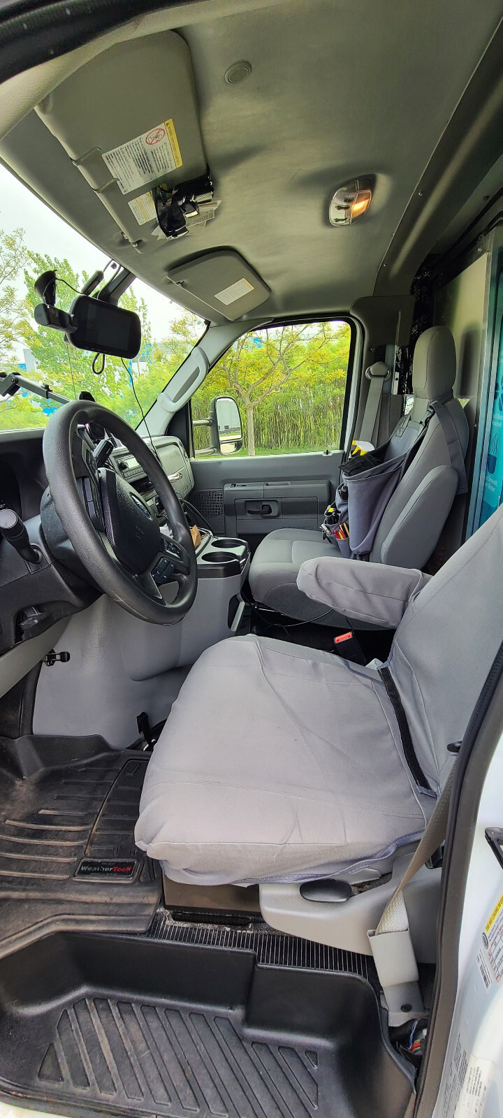 Ford E350 box truck 2021 16FT Box Rockport Box with Attic Cargo Box eBay