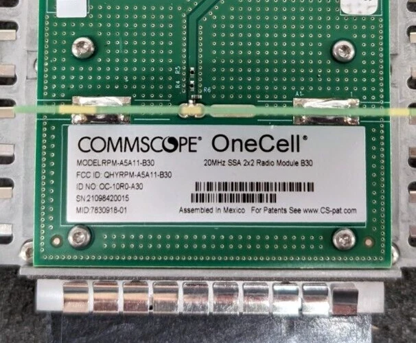 New, Commscope, RPM-A5A11-B30, ONECELL, RADIO BAND 30, INDOOR, NGRP - Изображение 3 из 4