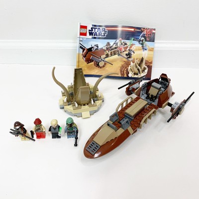LEGO Star Wars 9496 Desert Skiff 100% Complete W/ Manual Mini Figures 5053750938401 | eBay
