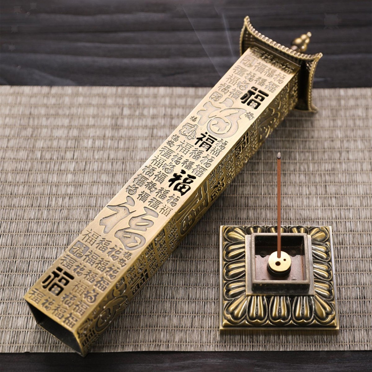 Produktbild von Incense Halter Weihnachten - Charmantes Räucherhaus