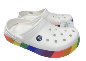 white crocs womens size 7