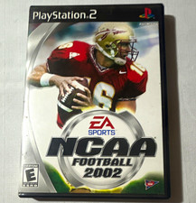 EA SPORTS NCAA Football 2002 Sony PlayStation 2 PS2 w/ Case & Disc NTSC 2002 E