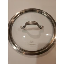 Calphalon Stainless Steel and Glass Lid 9.25" OD, 8.5" ID