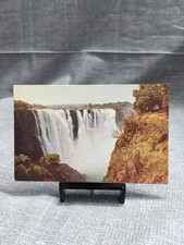 Victoria Falls Mainfall Colour Photo Postcard Lynn Acutt Africa