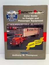 Southern Pacific Color Guide to Freight and Passenger Equipment. HC Book. Nice!