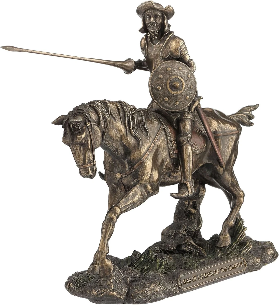 Don Quixote Statue In Antique Wooden Carved Figures for sale | eBay