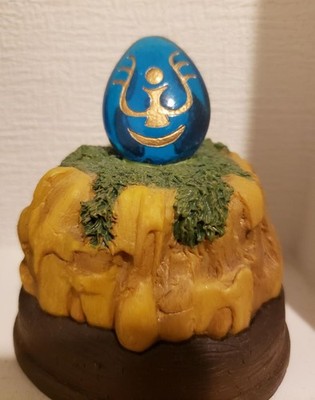 Ghibli Laputa Flying Stone LED Illumination Figur Rare Out of Print Boxed