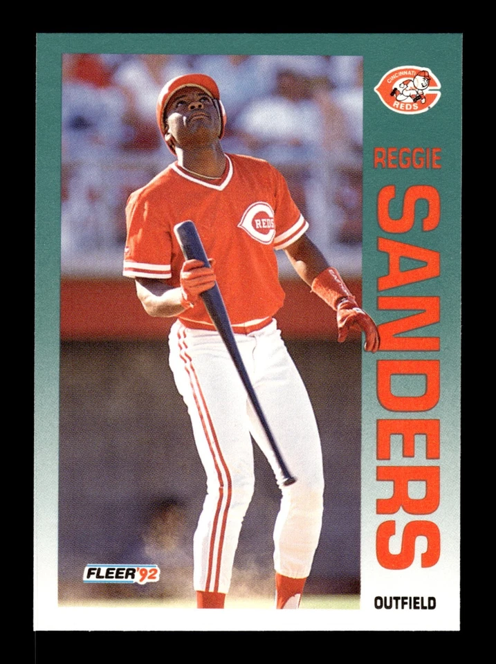 Lote de cartas da liga principal de beisebol Fleer Cincinnati Reds Team 1992 - 17 jogadores, 25 cartas - Imagem 3 de 4