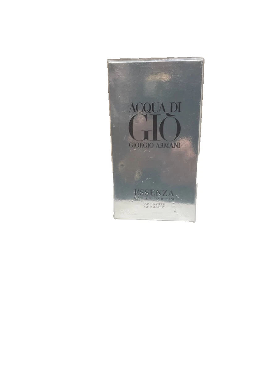 Giorgio Armani Spray Acqua Di Gio Essenza Fragrances for Men for