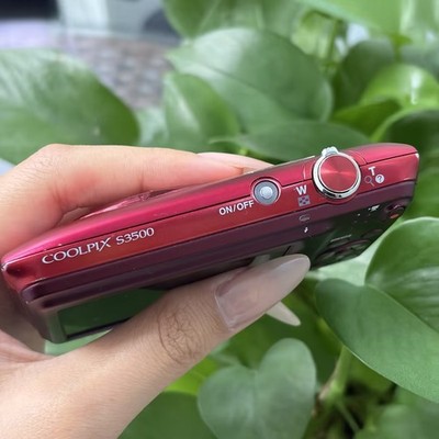 Nikon COOLPIX S3500 20.1MP Digital Camera - Red for sale online | eBay