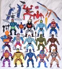 Vintage MOTU Lot. 1980s He-Man Masters of the Universe Action Figures & Parts.