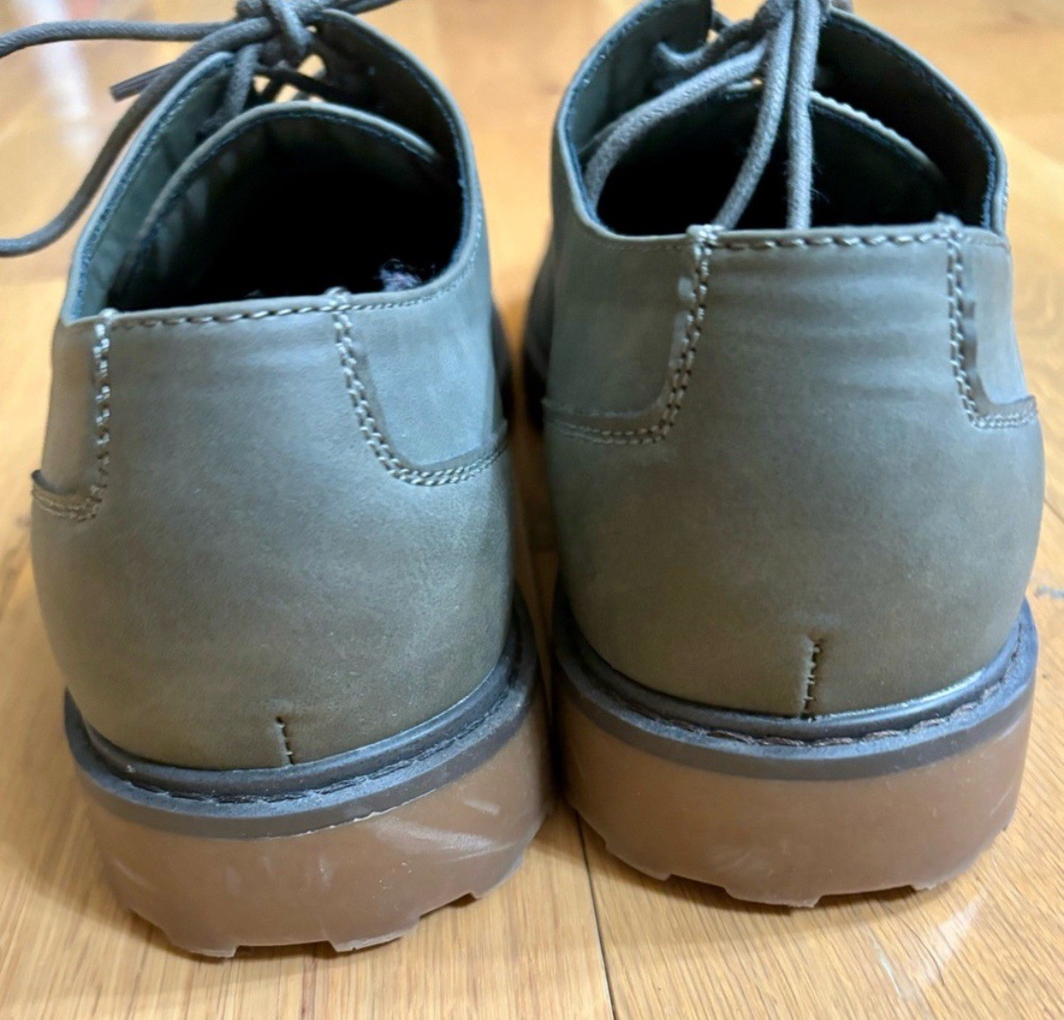 SAOLA Mocassini stringati Abound Tyson da uomo 10M grigi suola a strappo