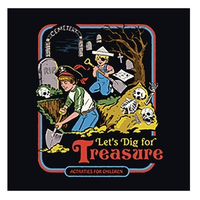 Steven Rhodes Let's Dig for Treasure Game for 2 to 6 Players Ages 14 and Up
