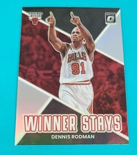 2022-23 Donruss Optic Winner Stays Holo #9 Dennis Rodman BASKETBALL Card 6D