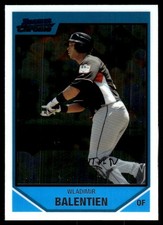 Wladimir Balentien 2007 Bowman Draft Picks & Prospects #BDPP100 Mariners