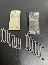 Craftsman Sae Metric Midget Combination Wrench Sets Usa 942319 942339 Read