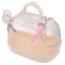 Parrot Feeder Small Bird Travel Cage Shower Tub Bathing Accessories