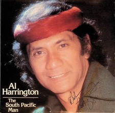 SIGNED Al Harrington South Pacific Man EX
