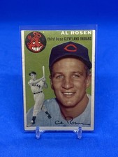 1954 Topps #15 Al Rosen VG+ Cleveland Indians