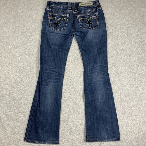 Rock Revival Womens Alanis Boot Cut Jeans Size 28 - Picture 5 of 7