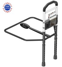 Bed Rail 350lb Support for Elderly Adults ASTM & SGS Certified Tool Free Setup