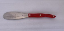 CUTCO 1768 Serrated Spatula Spreader Knife Red Handle Cake Frosting USA Made 10โ