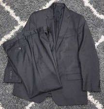 Versace Collection Men s Black Pinstripe Suit 52 EU / 42 US Jacket Pants
