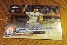 Ronald Herrera 2018 Topps Chrome Rookie Certified Autograph Auto Card #RA-RHE