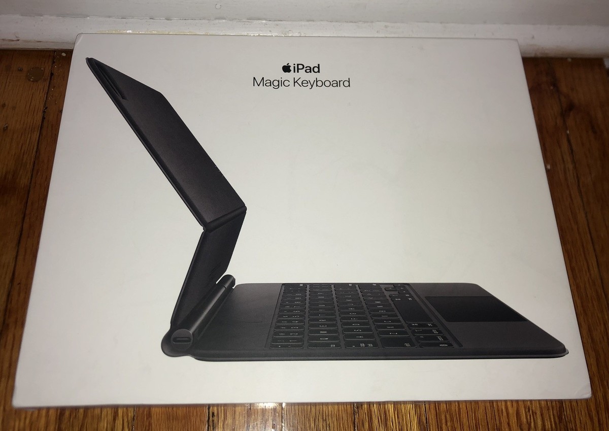 Apple - ほぼ新品 Apple iPad Magic Keyboard MXQT2LL/A Apple Magic Keyboard with Trackpad for 11-inch iPad: Black