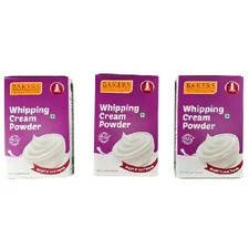 BAKERS WHIPPING CREAM POWDER 50g (pack of 3)