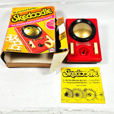 Skedoodle Drawing Toy With Box And Book Vintage Design Machine Kids Creative Pla