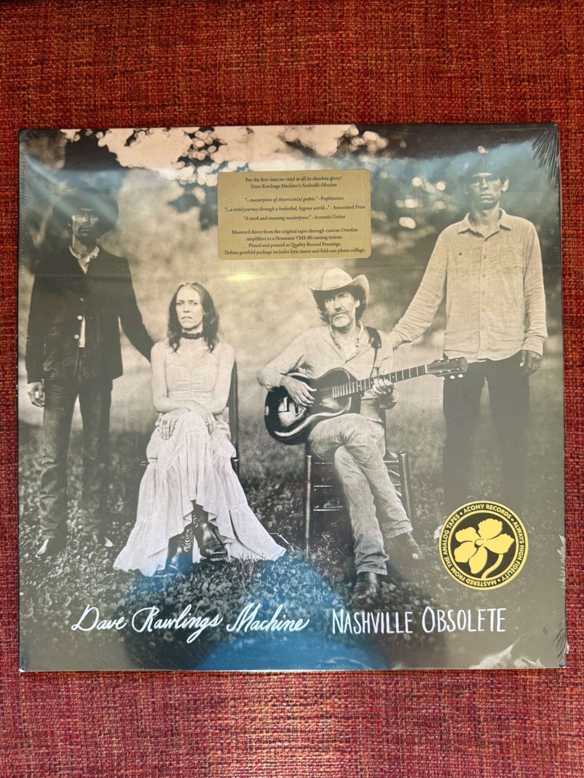 DAVE RAWLINGS MACHIN - NASHVILLE OBSOLETE [VINYL LP] NEW & SEALED