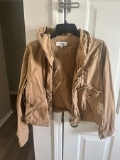 Brown Cropped Jacket, Charlotte Russe Size Large