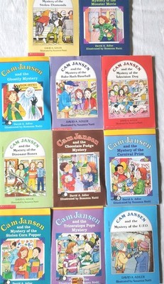 Cam Jansen Book Lot (11) Paperback Mystery Series David Adler- Kids Chapter Book