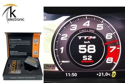 AUDI TT 8S FV Sport Layout wie TTS TTRS mit zentralen Drehzahlmesser im Virtual