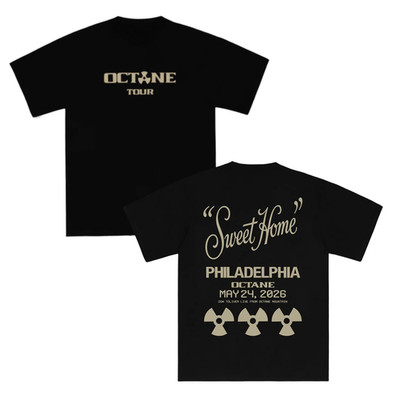 Don Toliver Merch - Octane ''Sweet Home'' Philadelphia On May 24, 2026 T-Shirt