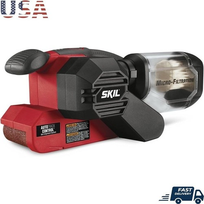 #ad #ad Electric Sander 6A Pressure Control Dust Collection Auto Track Belt Alignment US $62.78