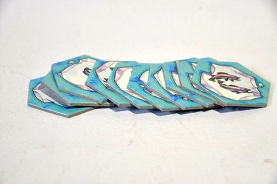 Hey, That's My Fish Game 2005 REPLACEMENT Hexagon Ice Floe Pcs 10 Qty