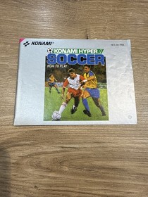 Konami Hyper Soccer Complet Nintendo NES FRA