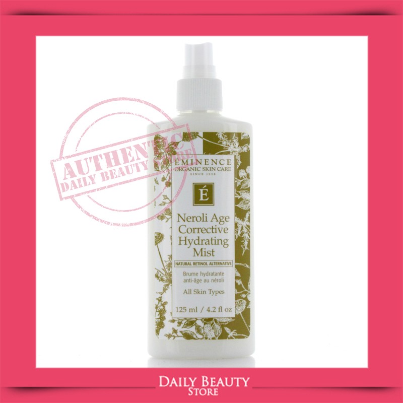Eminence Neroli Age Corrective Hydrating Mist 4oz 120ml NEW 