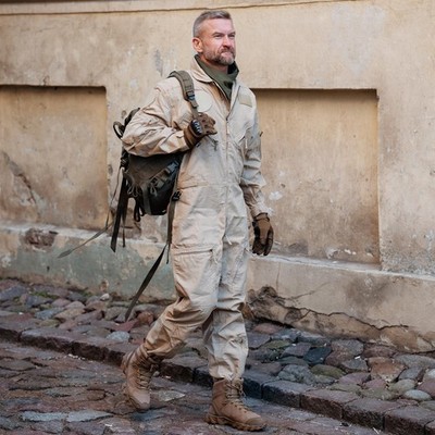 Genuine Dutch army coverall flame-resistant aramid jumpsuit