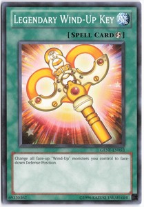 Legendary Wind-Up Key GENF-EN053 Common Unlimited Edition