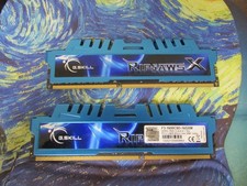 G Skill Ripjaws X F3-1600C9D-16GXM DDR3 PC3-12800u LOT 2 x 8GB  16GB RAM