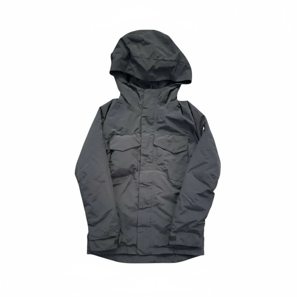 Chaqueta de snowboard Burton Kids Covert 2.0 M 140/64 negra con capucha impermeable Foto 2 de 4