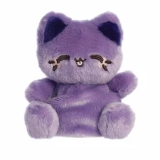 Aurora - Tasty Peach - Palm Pals - 5" Ube Meowchi Enchanting Stuffed Animal
