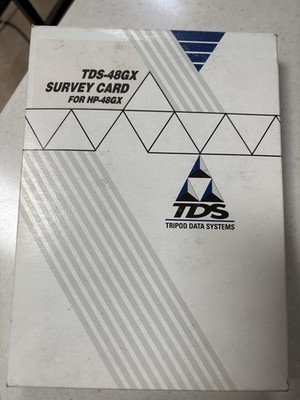 HP48 GX TDS Survey Card